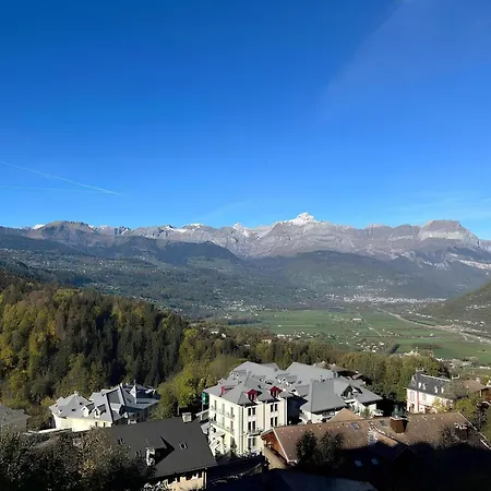 Appartement Centre Saint Gervais-Vue Imprenable Extérieur photo
